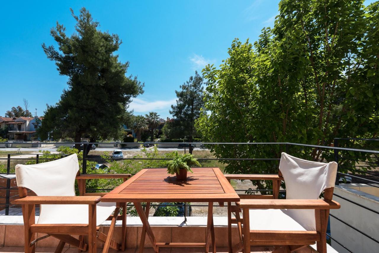 #Luxlikehome Pefkohori Del Sol Maisonette ภายนอก รูปภาพ