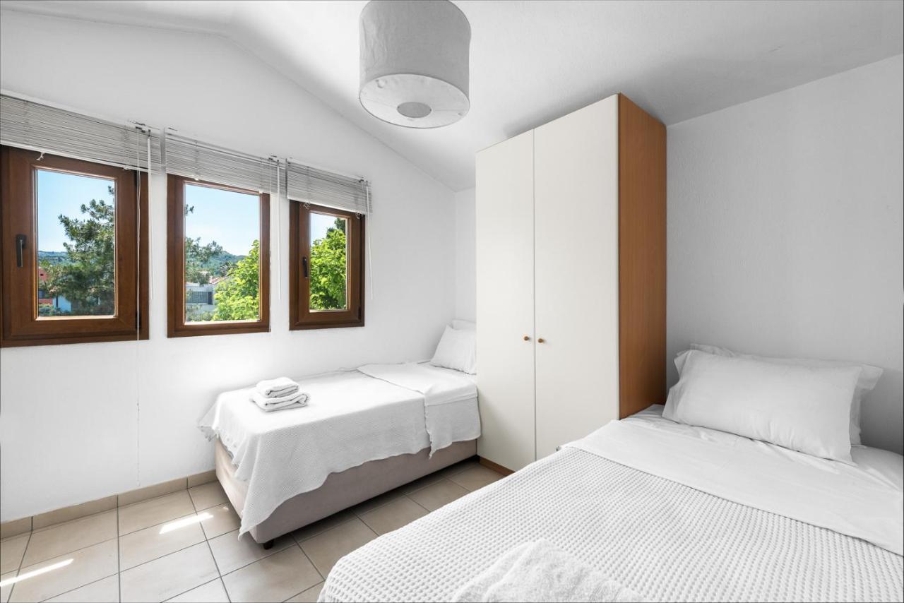 #Luxlikehome Pefkohori Del Sol Maisonette ภายนอก รูปภาพ